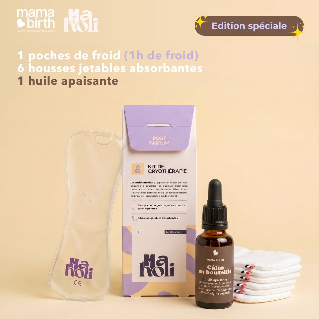 Le kit post-partum mamabirth x Maholi